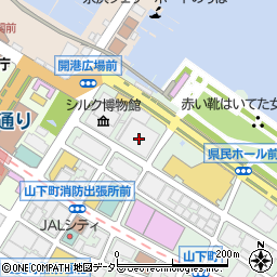 横浜港埠頭株式会社　技術部周辺の地図