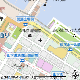 横浜市役所　財政局主税部納税管理課納税管理センター法人・事業所担当周辺の地図
