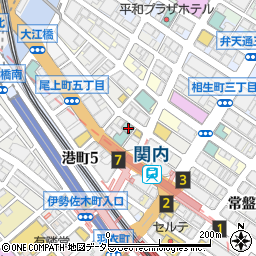 プロスタイル旅舘横濱馬車道周辺の地図