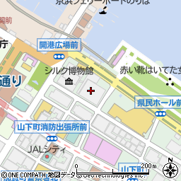 横浜銀行産業貿易センター ＡＴＭ周辺の地図