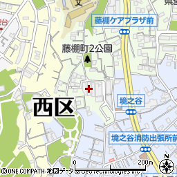 コスモヨコハマ藤棚伍番館周辺の地図