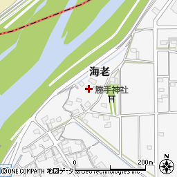岐阜県本巣市海老316周辺の地図