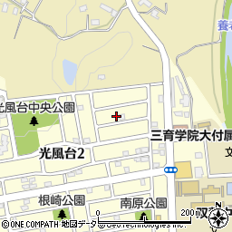 千葉県市原市光風台2丁目352周辺の地図
