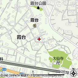 神奈川県横浜市保土ケ谷区霞台39周辺の地図
