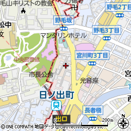 ショウケンレジデンス横浜桜木町周辺の地図