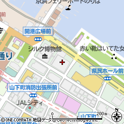 横浜産貿ホール（マリネリア）周辺の地図