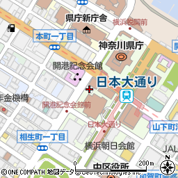 裁判所　横浜地方裁判所・刑事部第４刑事部書記官室周辺の地図