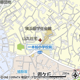 神奈川県横浜市西区西戸部町2丁目211周辺の地図
