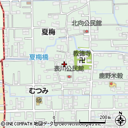 岐阜県岐阜市西改田村前41周辺の地図