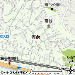神奈川県横浜市保土ケ谷区霞台33周辺の地図