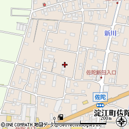 鳥取県米子市淀江町佐陀917-2周辺の地図
