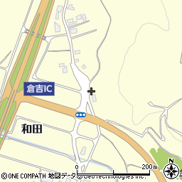 鳥取県倉吉市和田837周辺の地図
