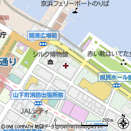 横浜シンポジア周辺の地図
