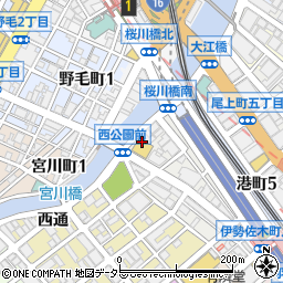 株式会社ミルックス　横浜営業所周辺の地図