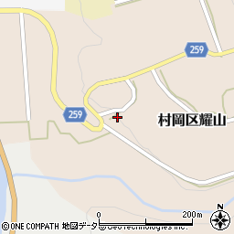 兵庫県美方郡香美町村岡区耀山266周辺の地図