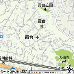 神奈川県横浜市保土ケ谷区霞台37周辺の地図