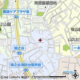 神奈川県横浜市西区境之谷28周辺の地図