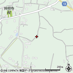 千葉県市原市松崎周辺の地図