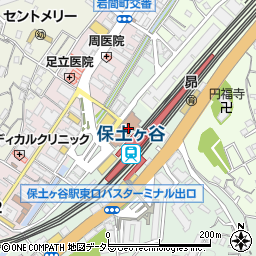 カフェ・ド・クリエ 保土ヶ谷駅ビル周辺の地図
