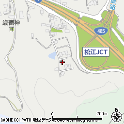 島根県松江市東津田町2296-19周辺の地図