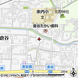 京都府舞鶴市倉谷周辺の地図