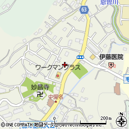 神奈川県厚木市愛名58周辺の地図