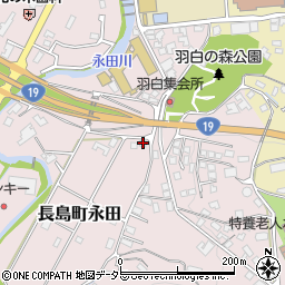 岐阜県恵那市長島町永田384周辺の地図