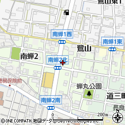 岐阜信用金庫東鷺山支店周辺の地図