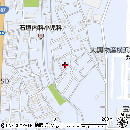 神奈川県大和市上和田周辺の地図