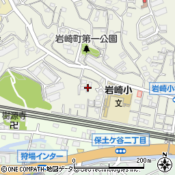 神奈川県横浜市保土ケ谷区岩崎町24周辺の地図