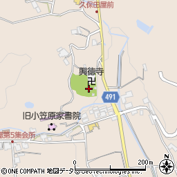 興徳寺周辺の地図