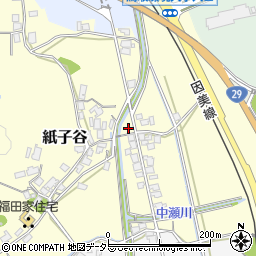鳥取県鳥取市紙子谷11周辺の地図