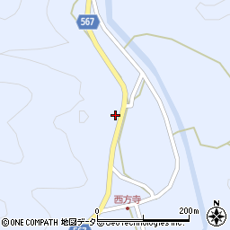 京都府舞鶴市西方寺403周辺の地図