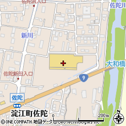 ナフコツーワンスタイル米子東店周辺の地図