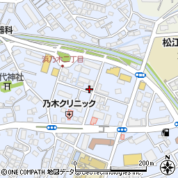 松江美術商協同組合周辺の地図