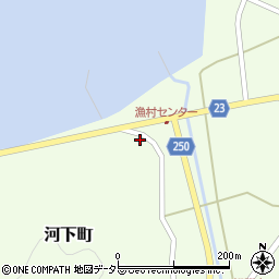 島根県出雲市河下町548周辺の地図