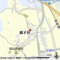 鳥取県鳥取市紙子谷80周辺の地図