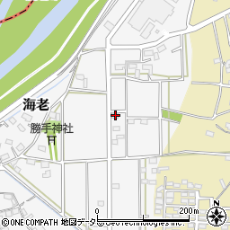 岐阜県本巣市海老204周辺の地図