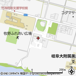 岐阜県美濃加茂市牧野1912-2周辺の地図