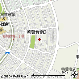 鳥取県鳥取市若葉台南3丁目周辺の地図