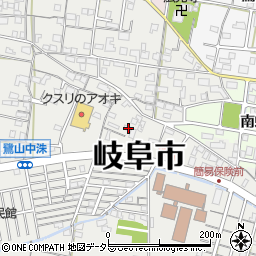 岐阜県岐阜市鷺山1293周辺の地図