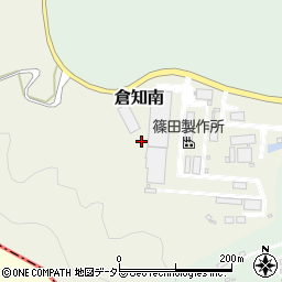 岐阜県関市倉知南周辺の地図