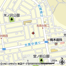 千葉県市原市光風台3丁目120周辺の地図