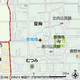岐阜県岐阜市西改田村前3周辺の地図