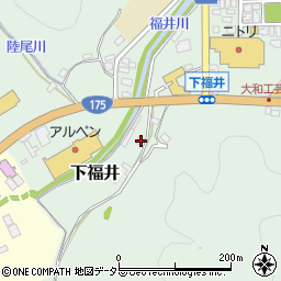 京都府舞鶴市下福井494周辺の地図