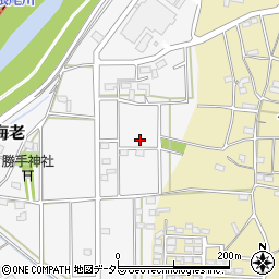 岐阜県本巣市海老186周辺の地図
