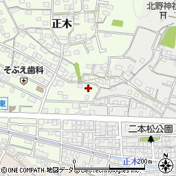 岐阜県岐阜市正木1558周辺の地図