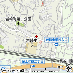 神奈川県横浜市保土ケ谷区岩崎町21周辺の地図