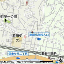 神奈川県横浜市保土ケ谷区岩崎町8-13周辺の地図
