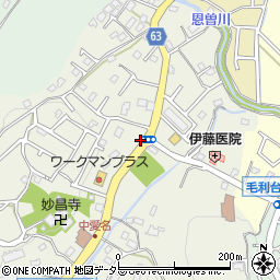 神奈川県厚木市愛名60周辺の地図